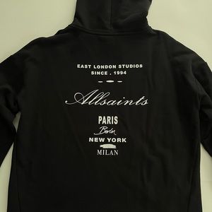 Brand new All Saints Hoody size xs